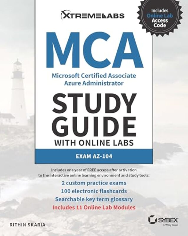 MCA Microsoft Certified Associate Azure Administrator Study Guide with Online Labs Exam AZ104 by Ghaith Abdul-Ahad-Paperback