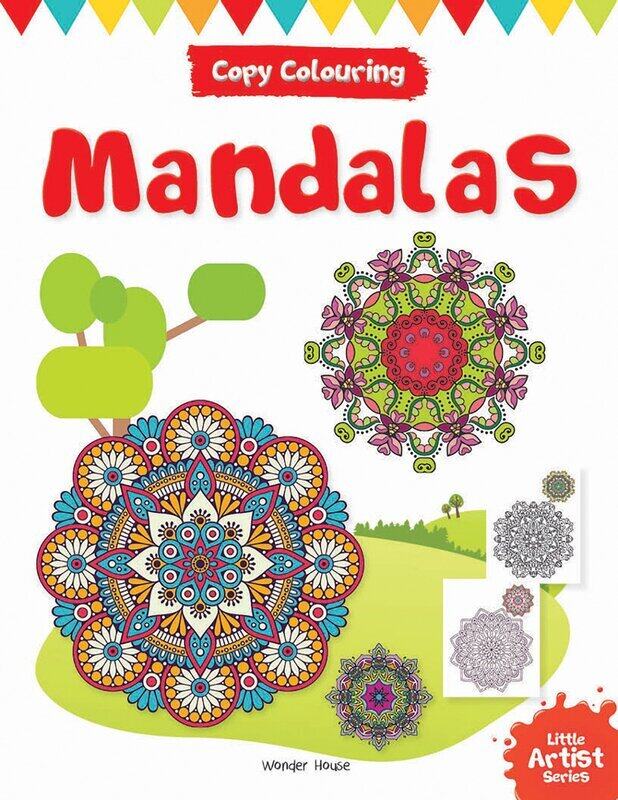

Little Artist Series Mandala: Copy Colour Books, Paperback Book, By: Wonder House Books
