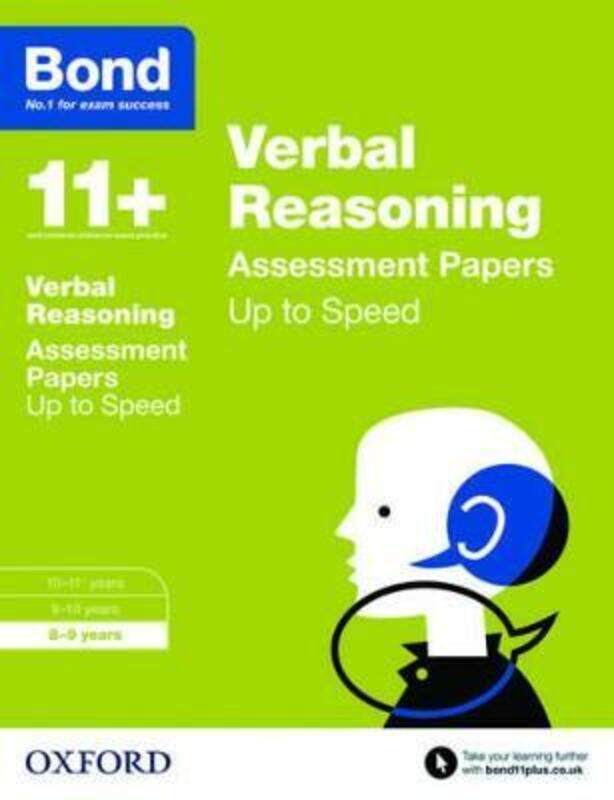 

Bond 11+: Verbal Reasoning: Up to Speed Papers: 8-9 years.paperback,By :Down, Frances - Primrose, Alison - Bond 11+