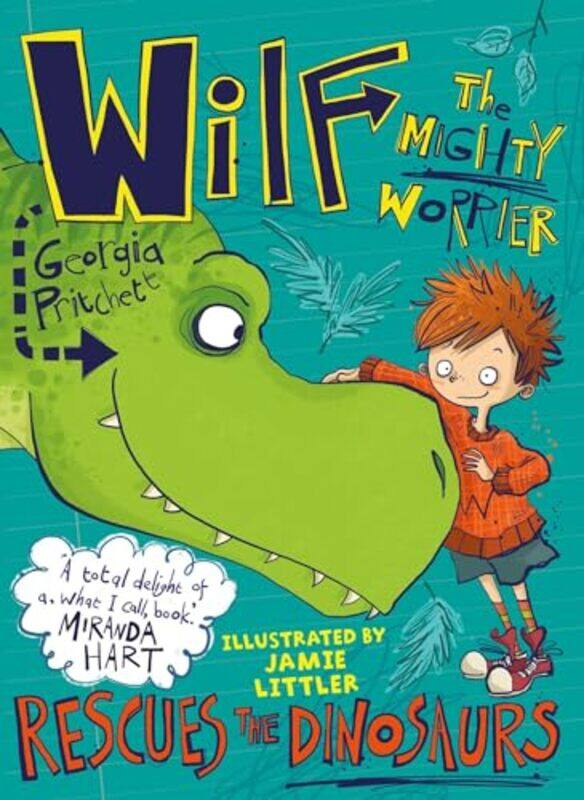 

Wilf the Mighty Worrier Rescues the Dinosaurs by Georgia PritchettJamie Littler-Paperback