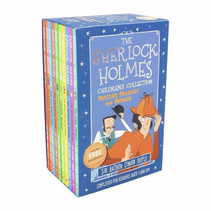 

The Sherlock Holmes Children's Collection: Mystery, Mischief and Mayhem 10 Books Box Set, Paperback Book, By: Sir Arthur Conan Doyle