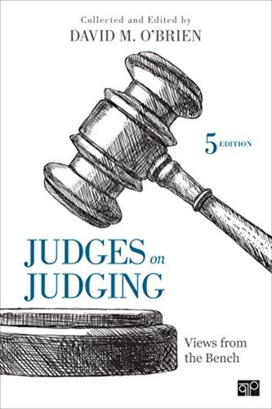 

Judges on Judging by David M OBrien-Paperback