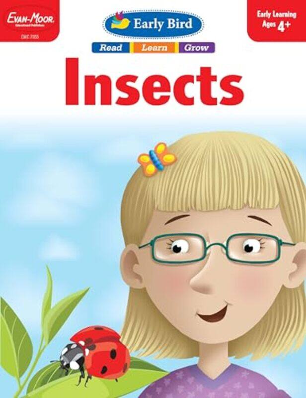 

Early Bird Insects By Evan Moor - Paperback