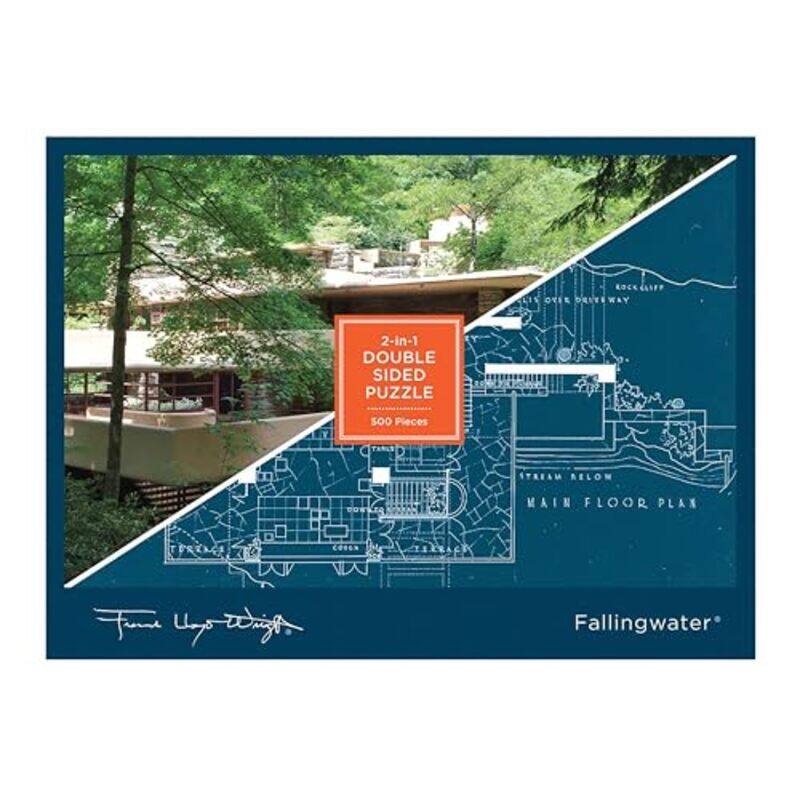 

Frank Lloyd Wright Fallingwater 2 Sided By Wright Frank Lloyd - Paperback