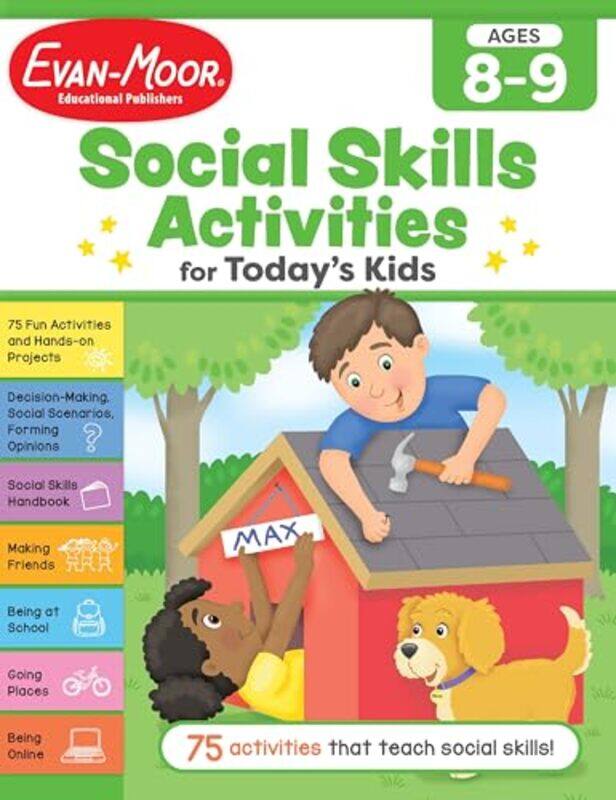 

Social Skills Activities For Todays Kids Ages 8 9 Workbook By Evan-Moor Educational Publishers Paperback