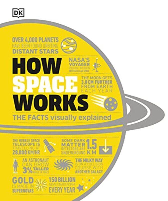 

How Space Works The Facts Visually Explained by DK Hardcover