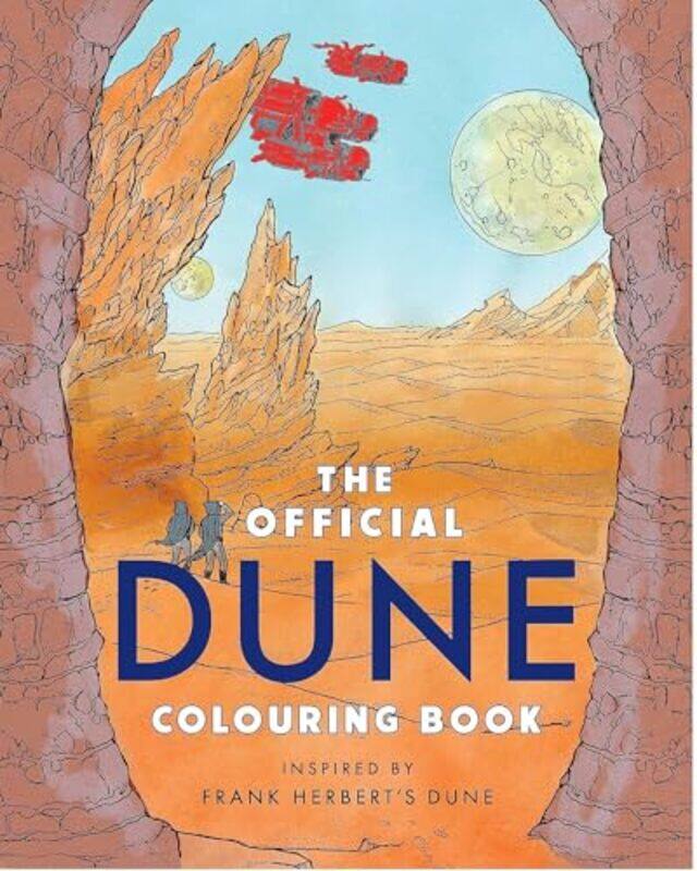 

The Official Dune Colouring Book by Frank Herbert-Paperback