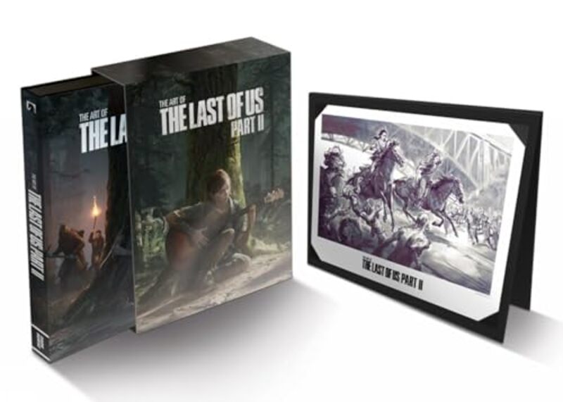 The Art of the Last of Us Part II Deluxe Edition by Ian Thompson-Hardcover