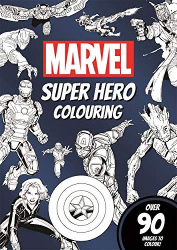 

Marvel Super Hero Colouring by Igloo Books-Paperback