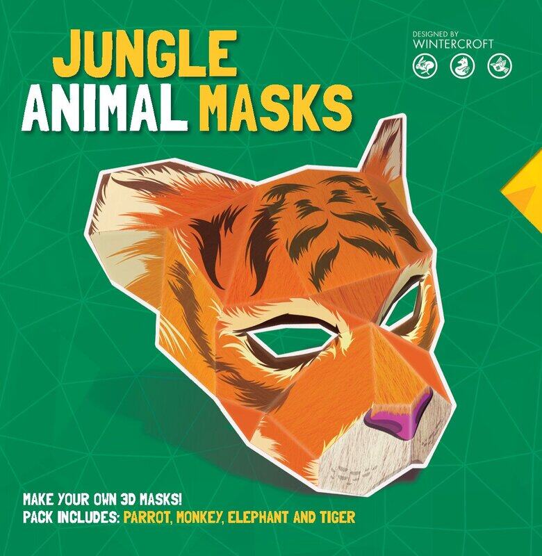 

Jungle Animal Masks, Paperback Book, By: Steve Wintercroft
