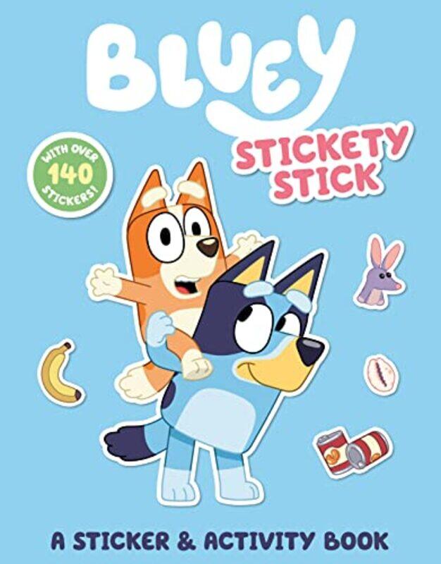 

Bluey Stickety Stick A Sticker & Activity Book By Penguin Young Readers Licenses Paperback