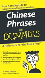 Chinese Phrases For Dummies By Abraham, Wendy Paperback