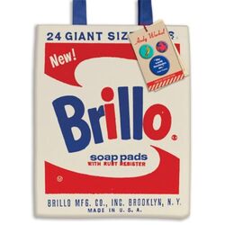 Tote Bag Canvas Andy Warhol Brillo By Galison, Andy Warhol -Paperback