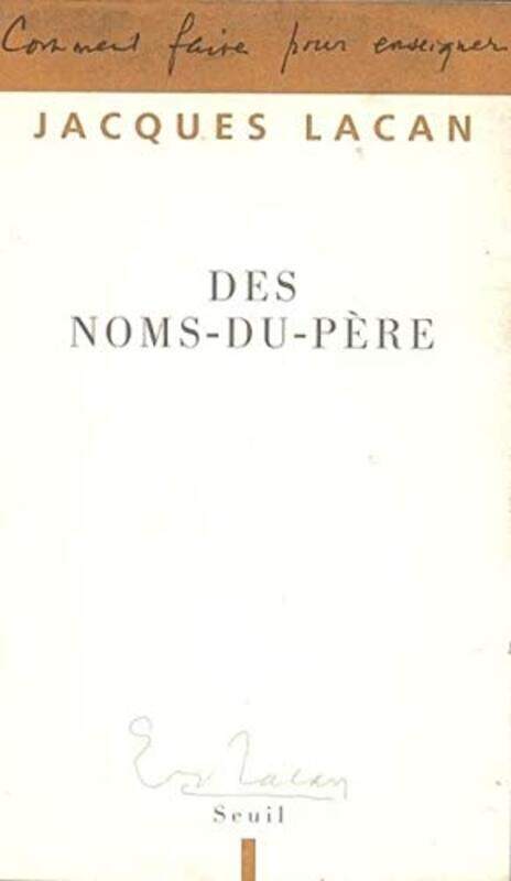 

Des Noms-du-P re , Paperback by Lacan Jacques