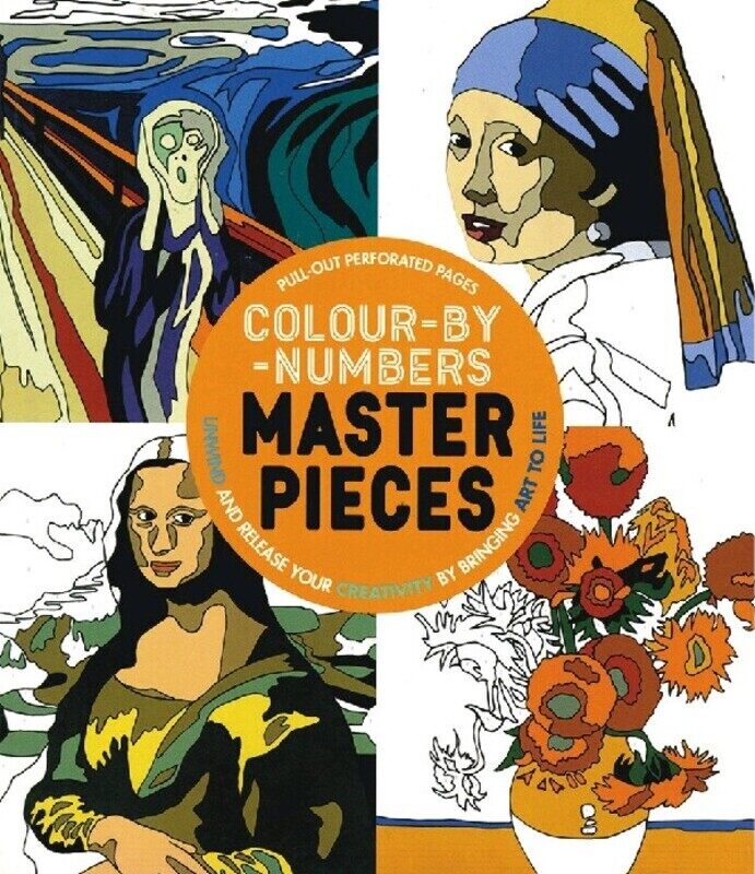 

Colour-by-Number Masterpieces, Paperback Book, By: Parragon