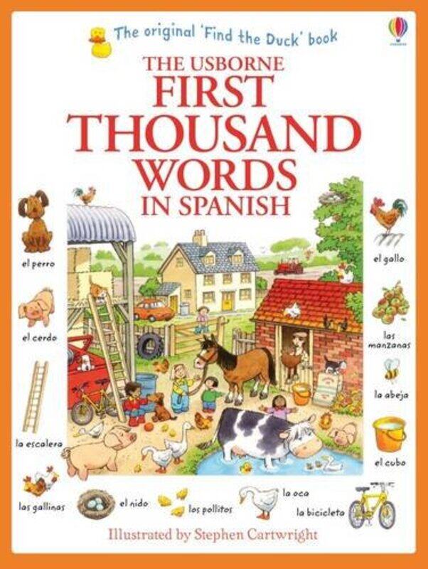 

First Thousand Words in Spanish, Paperback Book, By: Heather Amery