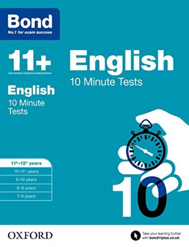 

Bond 11 English 10 Minute Tests by Tania BroadleyYuzhuo CaiMiriam FirthEmma HuntJohn Neugebauer-Paperback