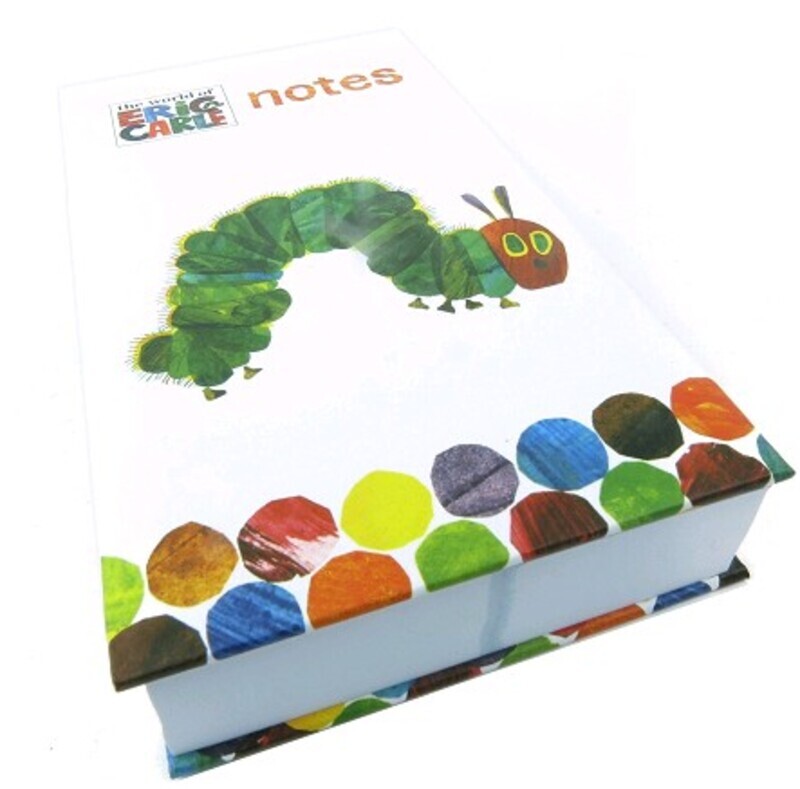 Tall Memo Block, Assorted, Lined (A5), Caterpillar Design by Eric Carle, By: Robert Frederick