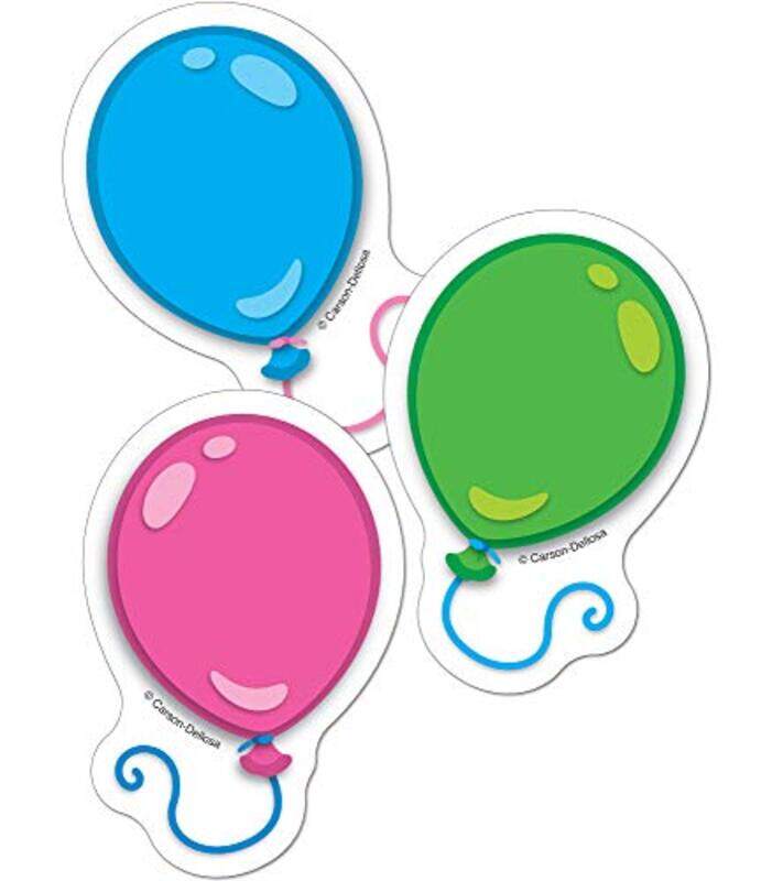 

Balloons Mini Cutouts by Carson Dellosa Education , Paperback