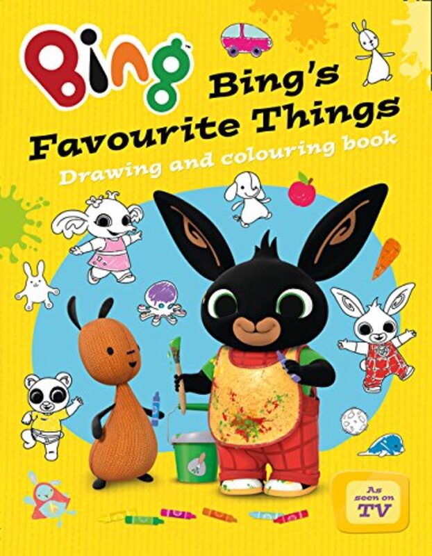 

Bing's Favourite Things drawing and colouring book (Bing), Paperback Book, By: Bing