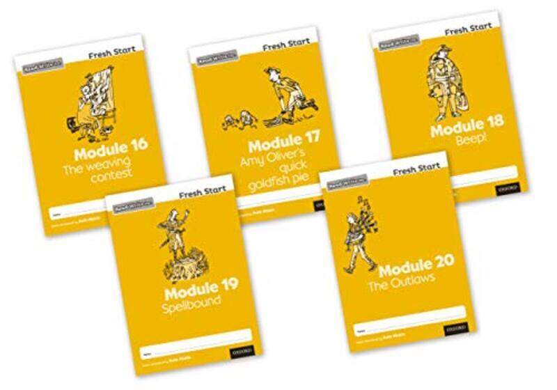 

Read Write Inc. Fresh Start: Modules 16-20 - Mixed Pack of 5 , Paperback by Ruth Miskin