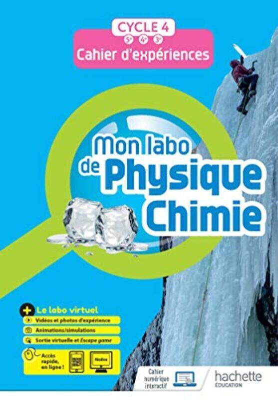 

MON LABO DE PHYSIQUECHIMIE CYCLE 4 CAHIER DEXPERIENCES ED 2021 by DONADEI - Paperback