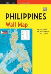 Philippines Wall Map Second Edition: Scale: 1:1,750,000; Unfolds to 40 x 27.5 inches (101.5 x 70 cm)
