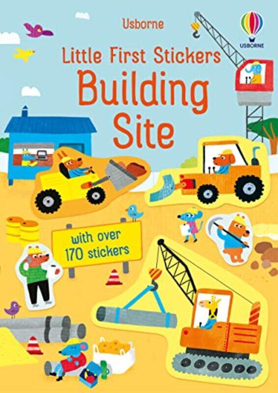 

Little First Stickers Building Site by Quintessa Matrangra-Paperback