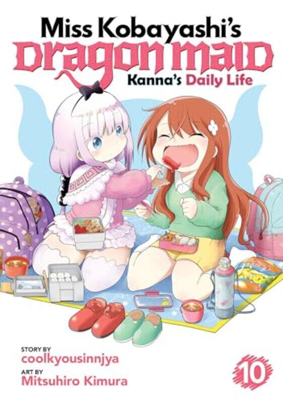 

Miss Kobayashis Dragon Maid Kannas Daily Life Vol 10 by CoolkyousinnjyaKimura Mitsuhiro-Paperback