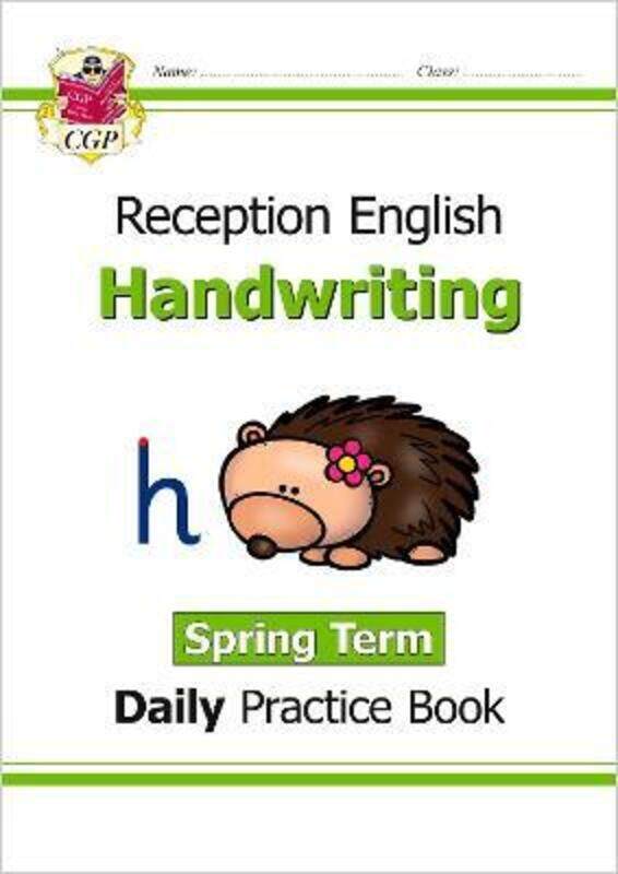 

Handwriting Daily Practice Book: Reception - Spring Term,Paperback,ByCGP Books - CGP Books