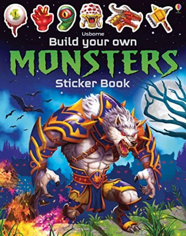 

Build Your Own Monsters Sticker Book By Tudhope, Simon - Gong Studios Paperback