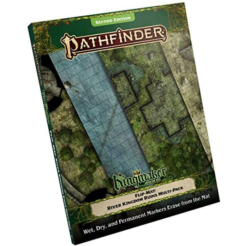 

Pathfinder Flip-Mat: Kingmaker Adventure Path River Kingdoms Ruins Multi-Pack , Paperback by Jacobs, James - Engle, Jason