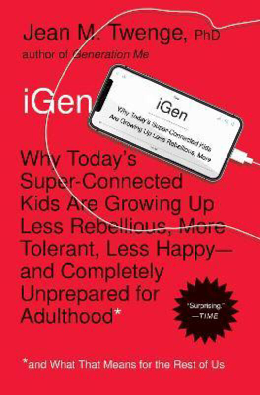 

iGen, Paperback Book, By: Jean M. Twenge
