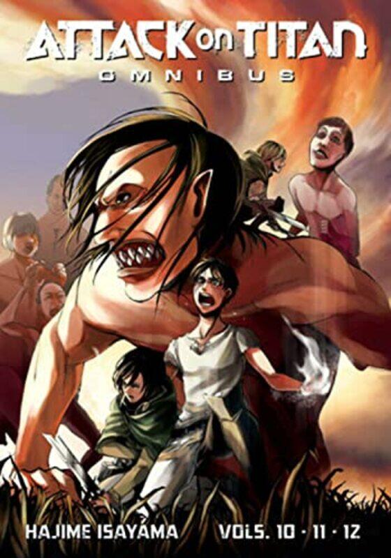 

Attack on Titan Omnibus 4 Vol 1012 by Hajime Isayama-Paperback