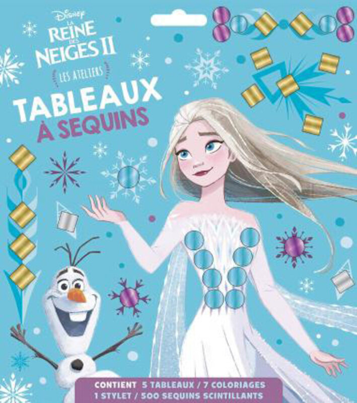 

La Reine des Neiges II: Avec 5 tableaux, 7 coloriages, 1 stylet, 500 sequins scintillants, Paperback Book, By: Hachette Jeunesse