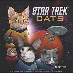 Star Trek Cats, Hardcover Book, By: Jenny Parks