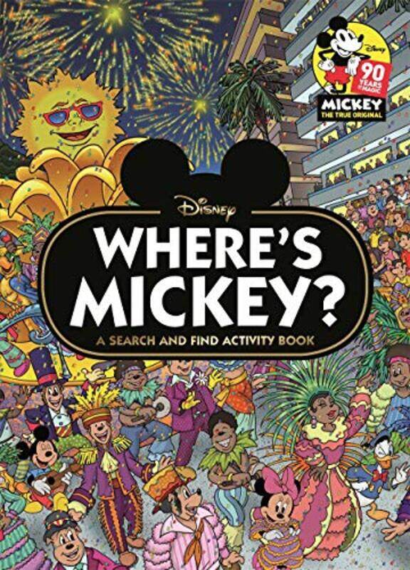

Wheres Mickey A Disney Search & Find Activity Book By Walt Disney Company Ltd. Paperback