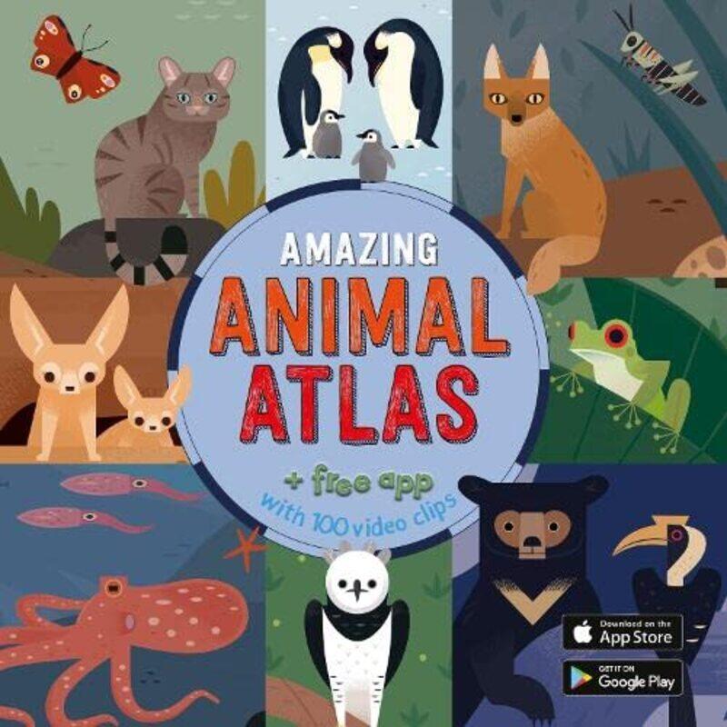 

The Amazing Animal Atlas , Hardcover by McRae, Anne - Vidal, Alexander