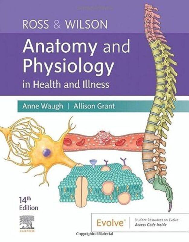 

Ross & Wilson Anatomy And Physiology In Health And Illness by Anne Waugh (School of Acute and Continuing care Nursing, Napier University, Edinburgh, U