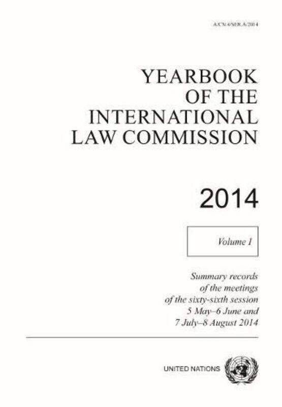 

Yearbook of the International Law Commission 2014-Paperback