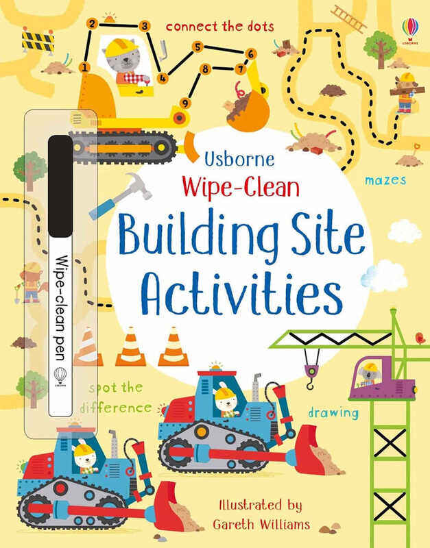 

Wipe-Clean Building Site Activities, Paperback Book, By: Kirsteen Robson