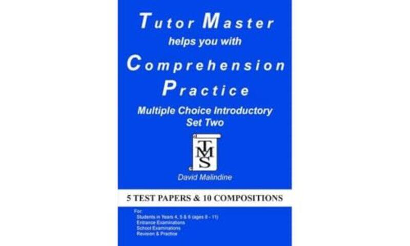 

Tutor Master Helps You with Comprehension Practice Multiple Choice Introductory Set Two by Beth Moon-Paperback