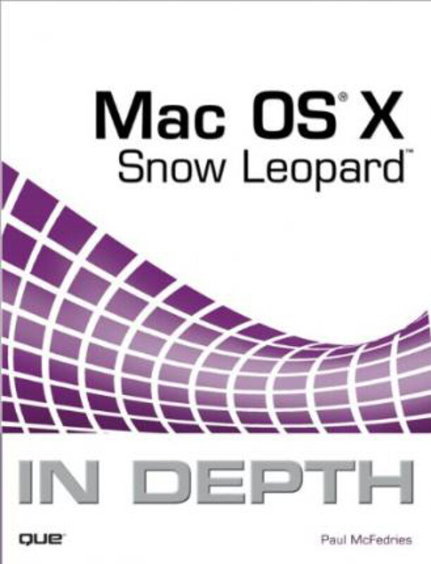 

Mac OS X Snow Leopard In Depth, Paperback Book, By: Paul McFedries