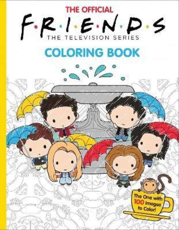 

The Official Friends Coloring Book: The One with 1 00 Images to Color,Paperback, By:Ostow, Micol - Ward, Keiron