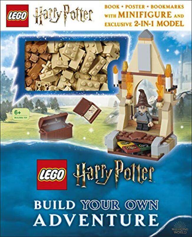 

LEGO Harry Potter Build Your Own Adventure: With LEGO Harry Potter Minifigure and Exclusive Model, Hardcover Book, By: DK