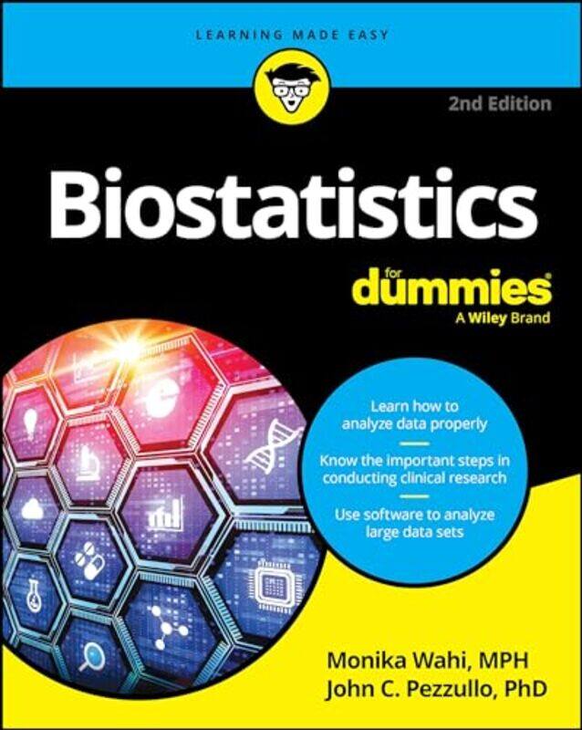 

Biostatistics For Dummies by Monika WahiJohn C Georgetown University Pezzullo-Paperback