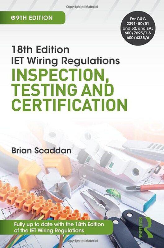 

IET Wiring Regulations Inspection Testing and Certification by Charlotte Peter Fiell-Hardcover