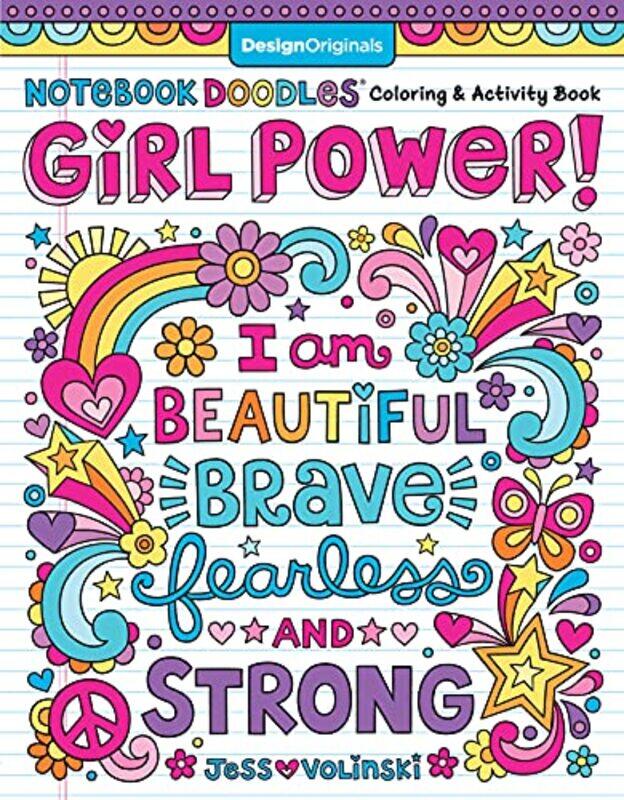 

Notebook Doodle Girl Power!,Paperback,by:Volinski, Jess