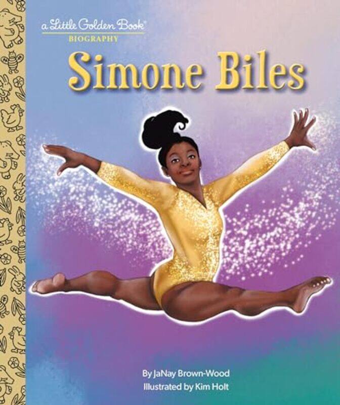 

Simone Biles A Little Golden Book Biography by Sara Delamont-Hardcover