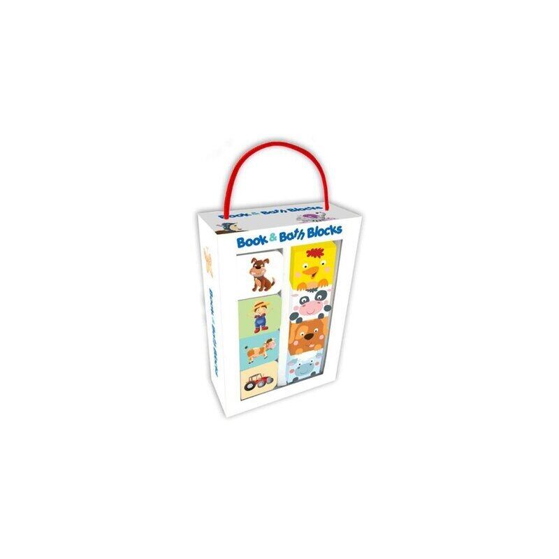 

Farm (+ Board Book & Bath Puppets) (Board Books & Bath Blocks Set), Hardcover Book, By: Yoyo Books